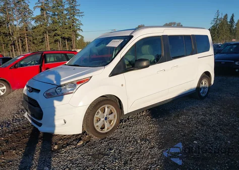 2016 Ford Transit Connect Xlt z USA, uszkodzony, nr VIN NM0GE9F76G1237862